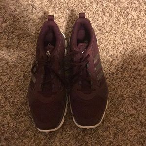 Only worn once, adidas shoes